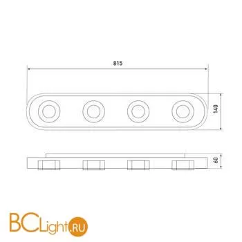 Спот Eurosvet Slam 20123/4 LED белый - Фото 2