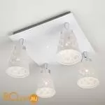 Потолочный светильник Eurosvet Snowy 20060/4 белый - Фото 2