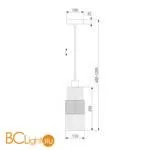 Подвесной светильник Eurosvet Soho 50209/1 бронза - Фото 2