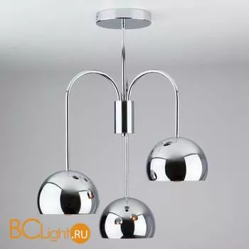 Подвесной светильник Eurosvet Solario 70067/3 хром - Фото 2