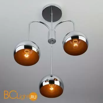 Подвесной светильник Eurosvet Solario 70067/3 хром - Фото 1