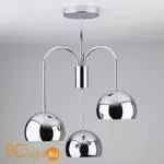 Подвесной светильник Eurosvet Solario 70067/3 хром - Фото 2