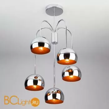 Подвесной светильник Eurosvet Solario 70067/5 хром