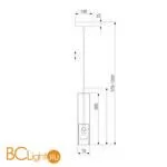 Подвесной светильник Eurosvet Solita 50249/1 никель a061721 - Фото 3