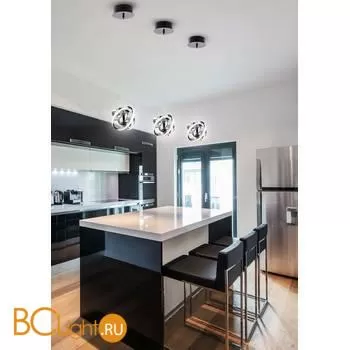 Подвесной светильник Eurosvet Solo 90057/1 хром - Фото 1