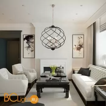 Люстра Eurosvet Sorrel 60105/3 черный - Фото 1