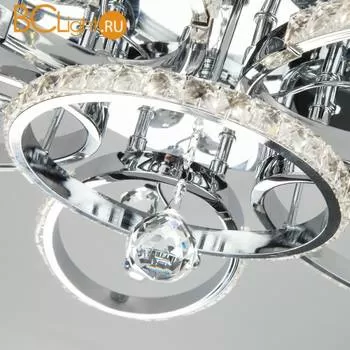 Потолочный светильник Eurosvet Soul 90097/6 хром 45W - Фото 4