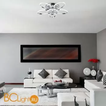 Подвесной светильник Eurosvet Soul 90098/6 хром - Фото 0