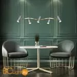 Подвесной светильник Eurosvet Spacer 90103/5 серый / золото