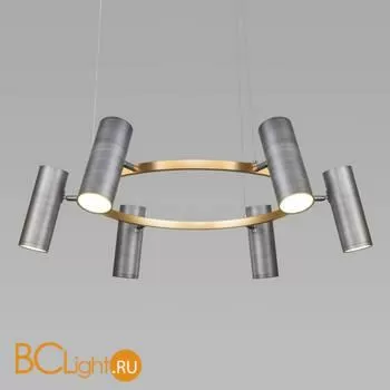 Люстра Eurosvet Spacer 90103/6 серый / золото - Фото 0