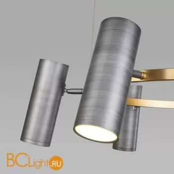 Люстра Eurosvet Spacer 90103/6 серый / золото - Фото 1