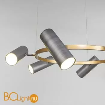 Люстра Eurosvet Spacer 90103/6 серый / золото - Фото 2