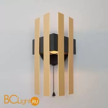 Настенный светильник Eurosvet Spada 70116/1 черный