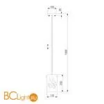 Подвесной светильник Eurosvet Spin 50184/1 медь - Фото 1