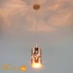 Подвесной светильник Eurosvet Spin 50184/1 медь - Фото 2