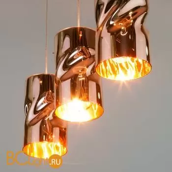 Подвесной светильник Eurosvet Spin 50184/3 медь - Фото 0