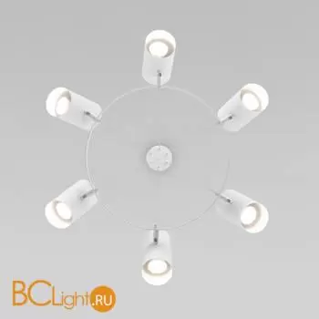 Подвесной светильник Eurosvet Splay new 70147/6 белый a062036 - Фото 2