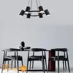 Подвесной светильник Eurosvet Splay new 70147/6 черный a062033 - Фото 1