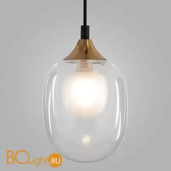 Подвесной светильник Eurosvet Spritz new 70216/3 латунь a064747 - Фото 1