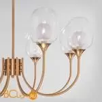 Люстра Eurosvet Spritz new 70217/8 латунь a064748 - Фото 0