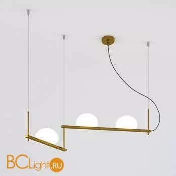 Подвесной светильник Eurosvet Stair 70145/3 латунь a061372 - Фото 0