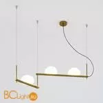 Подвесной светильник Eurosvet Stair 70145/3 латунь a061372 - Фото 0