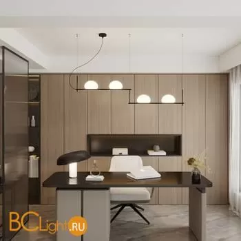 Подвесной светильник Eurosvet Stair 70145/4 черный a061373 - Фото 1