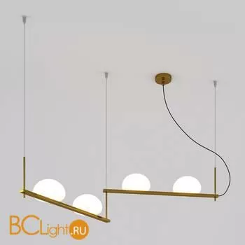 Подвесной светильник Eurosvet Stair 70145/4 латунь a061376 - Фото 0
