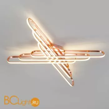 Потолочный светильник Eurosvet Staple 90133/6 розовое золото 156W