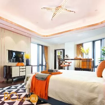 Потолочный светильник Eurosvet Staple 90133/6 розовое золото 156W - Фото 2