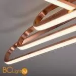 Потолочный светильник Eurosvet Staple 90133/6 розовое золото 156W - Фото 1