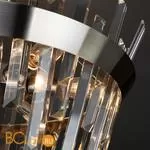 Подвесной светильник Eurosvet Steccato 10111/5 сатин-никель/прозрачный хрусталь Strotskis - Фото 0