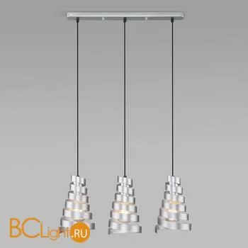 Подвесной светильник Eurosvet Storm 50058/3 серебро a057154 - Фото 1