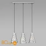 Подвесной светильник Eurosvet Storm 50058/3 серебро a057154 - Фото 1