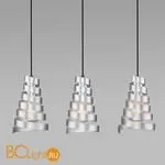 Подвесной светильник Eurosvet Storm 50058/3 серебро a057154 - Фото 0