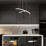 Подвесной светильник Eurosvet Stroke 90270/1 черный a060636 - Фото 0