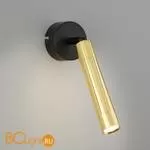 Потолочный светильник Eurosvet Strong 20084/1 LED черный/золото - Фото 2