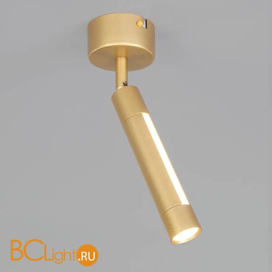 Потолочный светильник Eurosvet Strong 20084/1 LED матовое золото