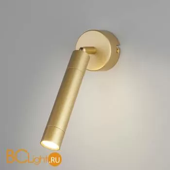 Потолочный светильник Eurosvet Strong 20084/1 LED матовое золото - Фото 1