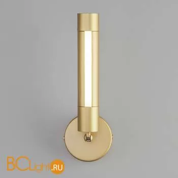 Потолочный светильник Eurosvet Strong 20084/1 LED матовое золото - Фото 0