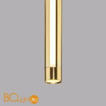 Подвесной светильник Eurosvet Strong 50189/1 LED черный/золото - Фото 0