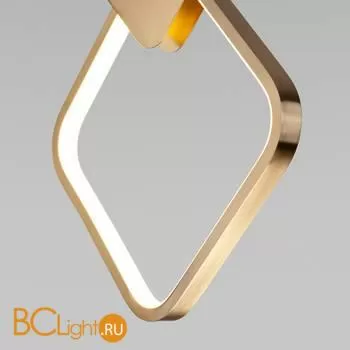 Подвесной светильник Eurosvet Style 50216/1 LED бронза - Фото 1