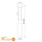 Подвесной светильник Eurosvet Style 50218/1 LED черный жемчуг - Фото 4