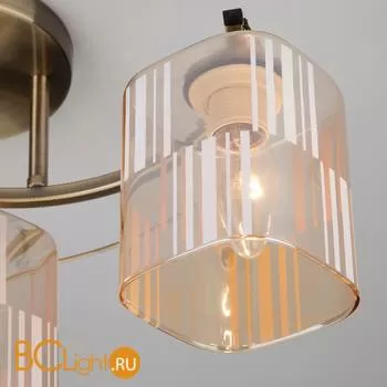 Потолочная люстра Eurosvet Susan 30124/3 античная бронза - Фото 5