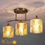 Потолочная люстра Eurosvet Susan 30124/3 античная бронза - Фото 0