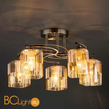 Потолочная люстра Eurosvet Susan 30124/5 античная бронза - Фото 3