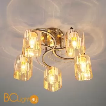 Потолочная люстра Eurosvet Susan 30124/5 античная бронза - Фото 4