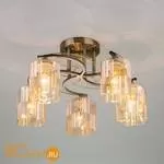 Потолочная люстра Eurosvet Susan 30124/5 античная бронза