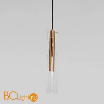 Подвесной светильник Eurosvet Swan new 50253/1 LED латунь a063268 - Фото 1