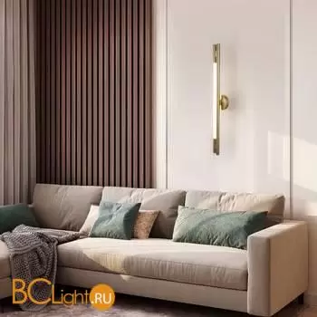 Настенный светильник Eurosvet Talus new 50265 LED латунь a064969 - Фото 4